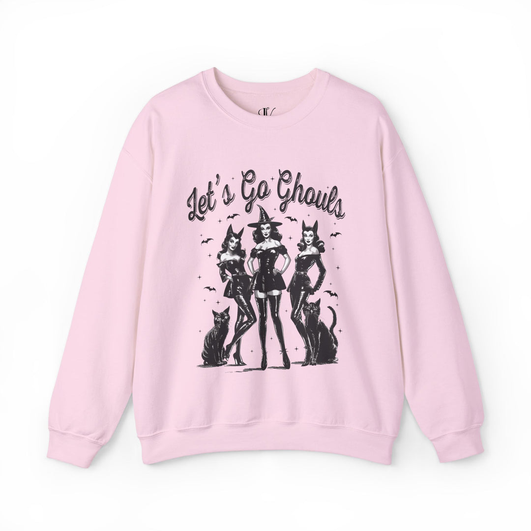 Let's Go Ghouls: Witchy Halloween Sweatshirt