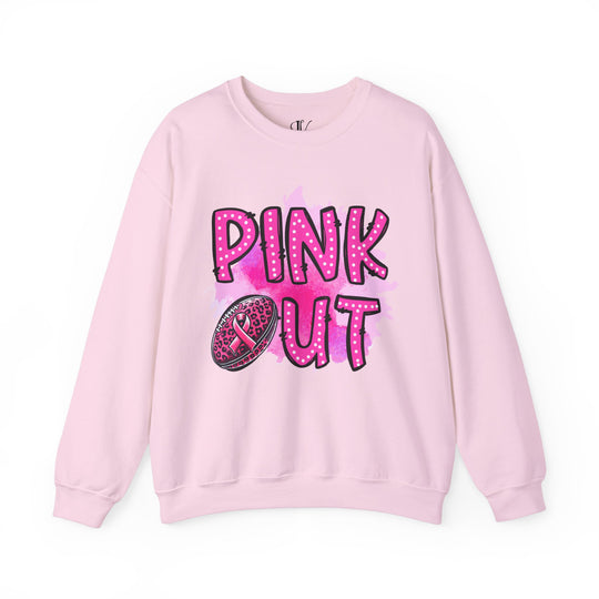 Pink Out Tackle Breast Cancer Football Sweatshirt