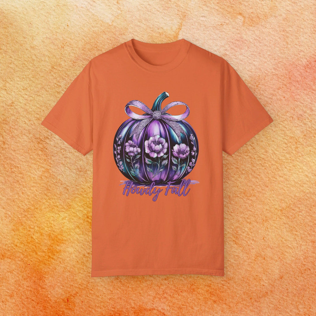 Howdy Fall: Coquette Pumpkin T-Shirt