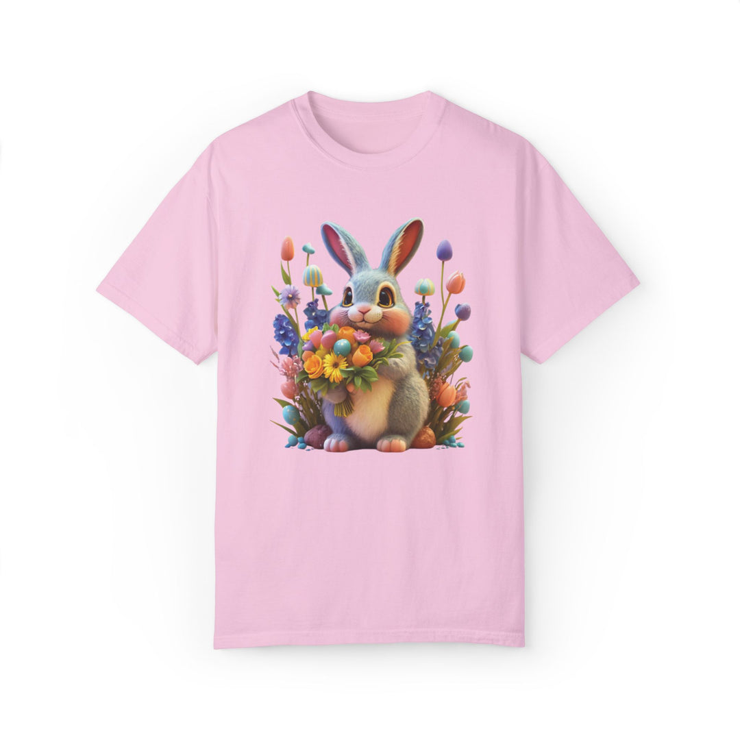 Bunny Bouquet T-shirt T-Shirt Printify Blossom S