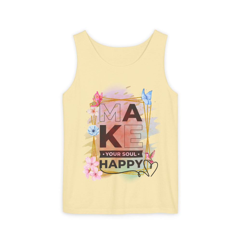 Motivational and Positive Tank Top for Women Tank Top Printify Butter M