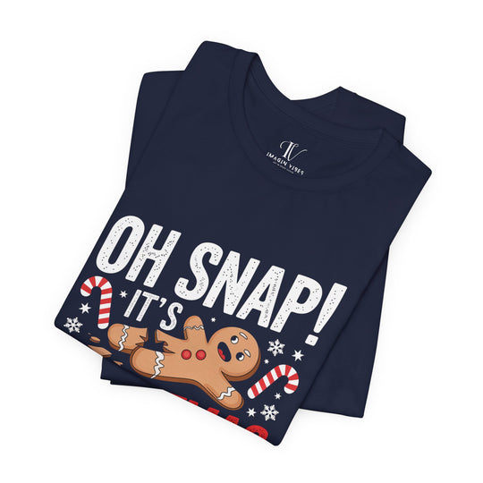 Christmas Oh Snap Unisex Tee