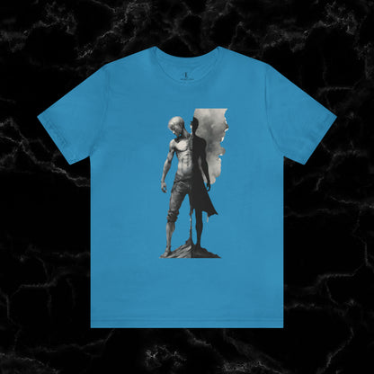 Duality of Soul - Crisp Male Anatomy T-shirt T-Shirt Aqua XS 