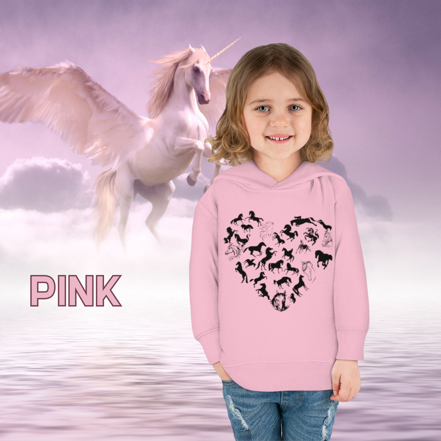 Horse Heart Hoodie | Horse Lover Tee - Horses Heart Toddler - Horse Lover Gift - Horse Toddler Shirt - Equestrian Tee - Gift for Horse Owner Kids clothes   