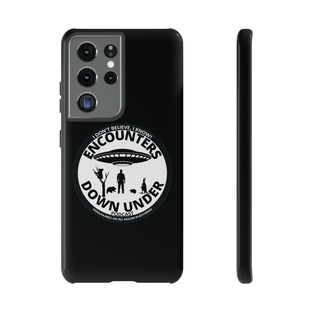 Encounters Down Under Podcast Tough Cases - Protect Your Tech with Podcast Swag Phone Case Samsung Galaxy S21 Ultra Glossy 