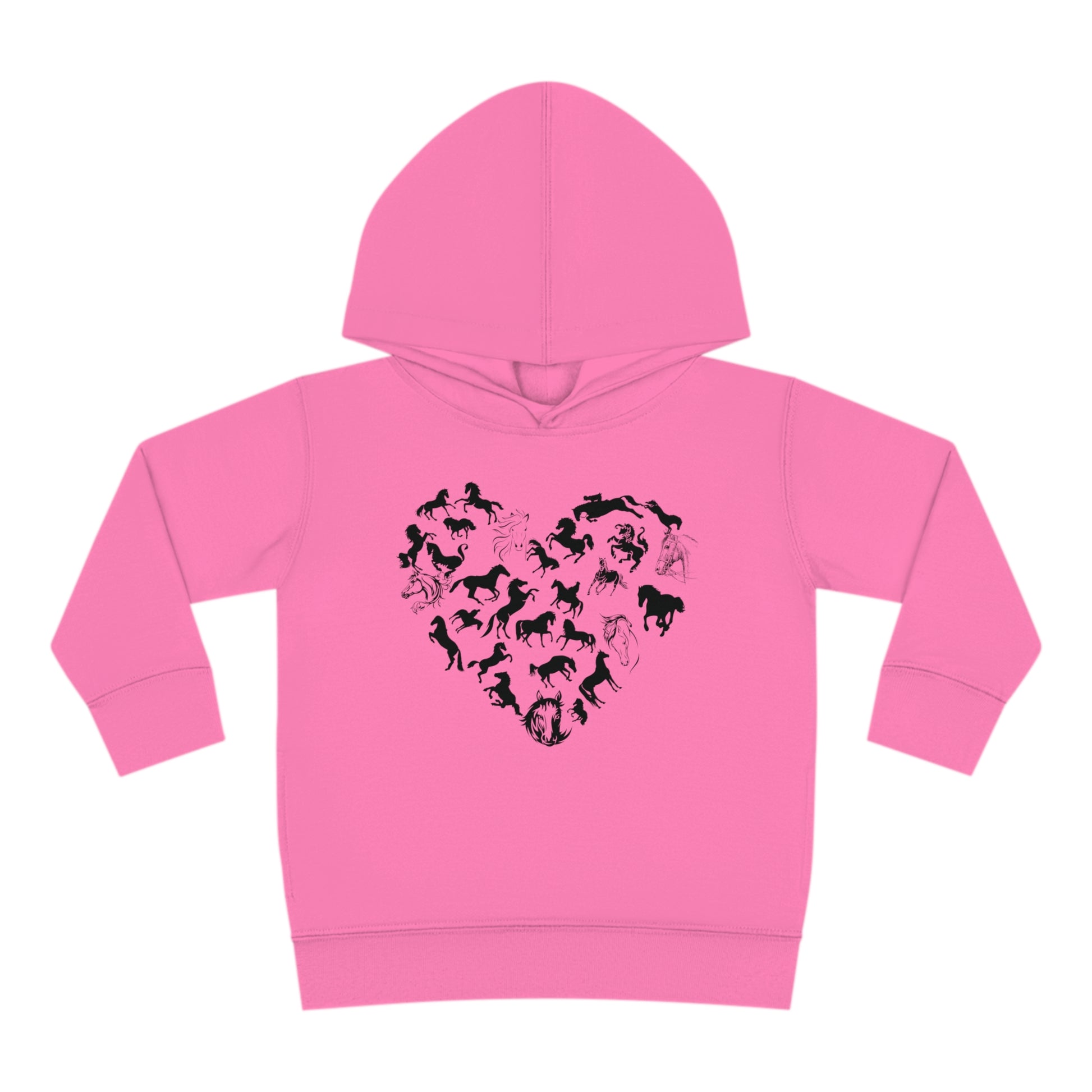 Horse Heart Hoodie | Horse Lover Tee - Horses Heart Toddler - Horse Lover Gift - Horse Toddler Shirt - Equestrian Tee - Gift for Horse Owner Kids clothes Raspberry 2T 