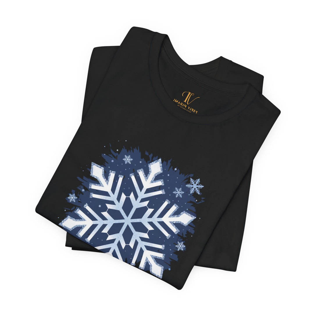 Winter Snowflakes Tee T-Shirt Printify