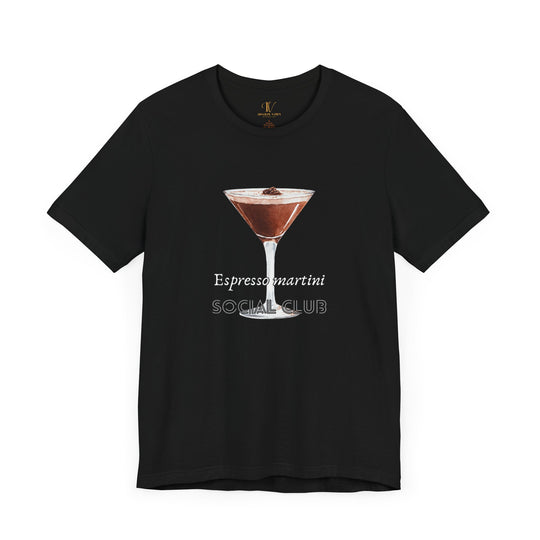 Espresso Martini Tee T-Shirt Printify Black XS