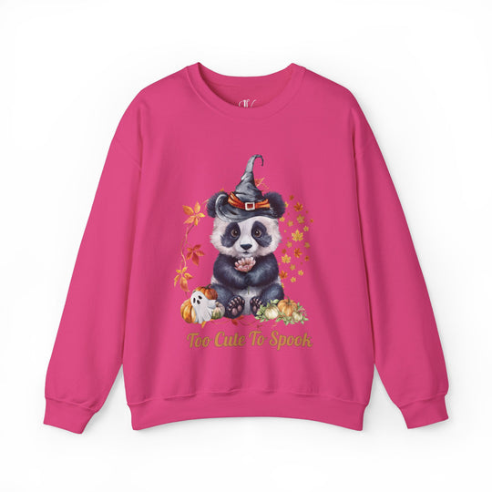 Too Cute to Spook: Panda Halloween Sweatshirt