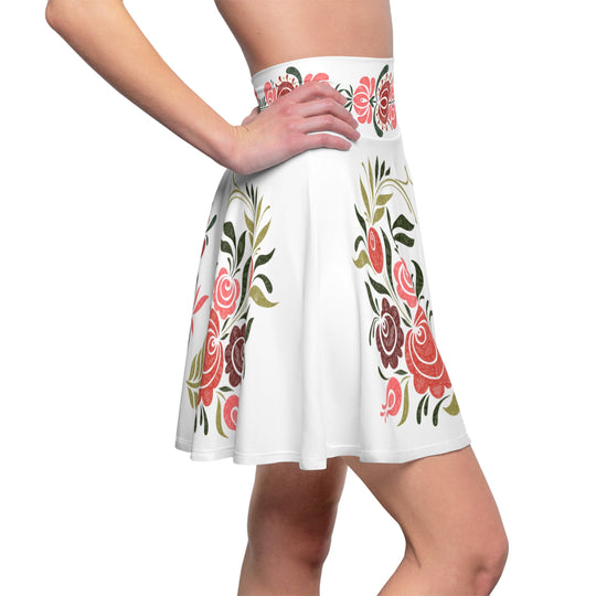 Skater Skirt Folk Art All Over Prints Printify