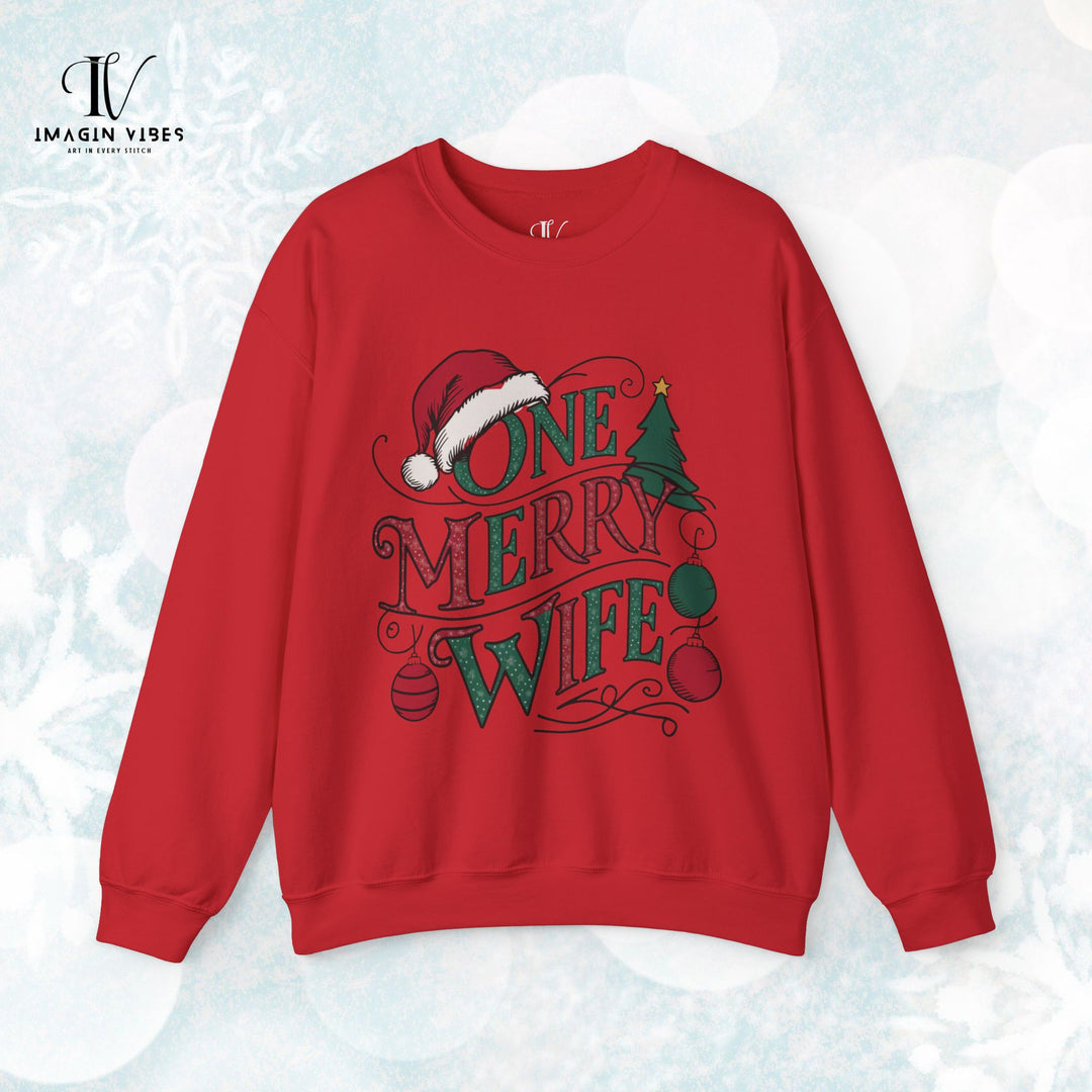 One Merry Wife Christmas Sweatshirt