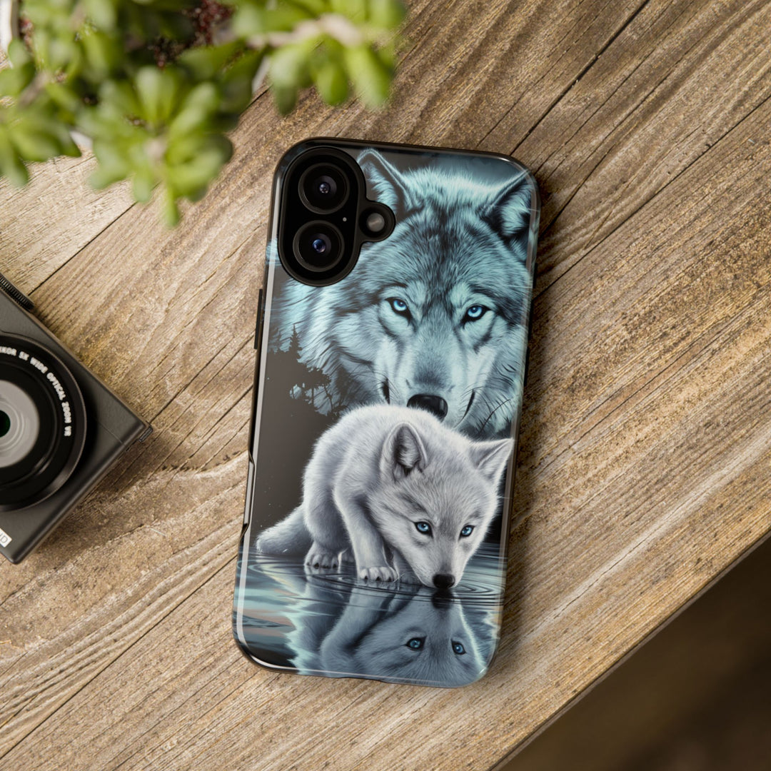 Wolf Tough Cases - Mystical Starry Night Dark Academia Phone Case Printify