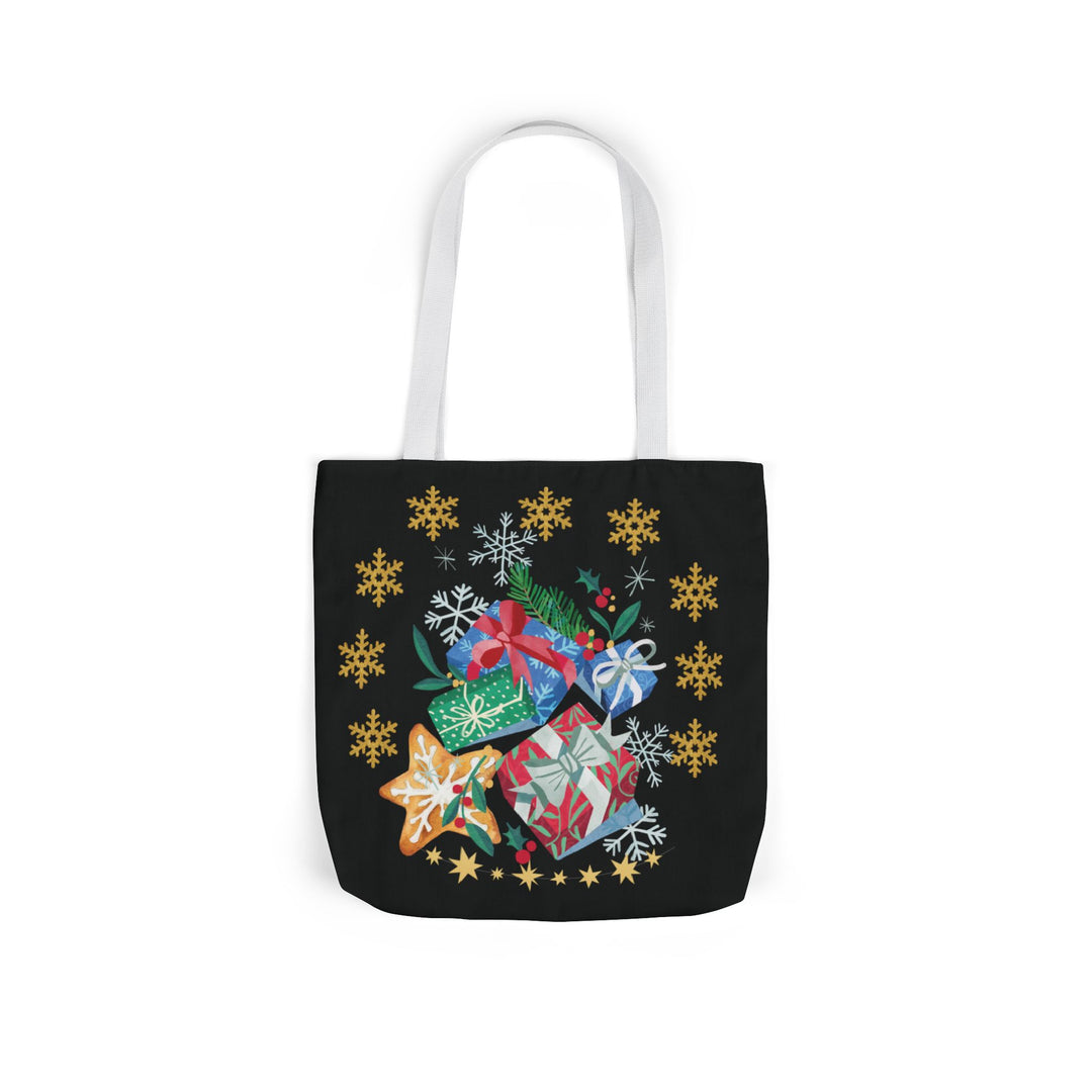 Christmas Gift Canvas Tote Bag Accessories Printify 16" × 16'' White