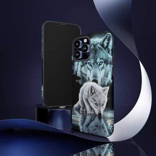 Wolf Tough Cases - Mystical Starry Night Dark Academia Phone Case Printify