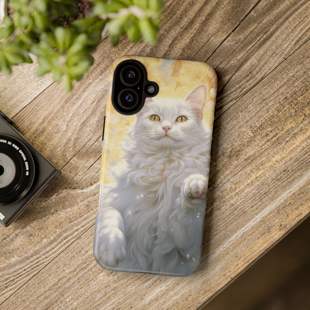 Phone Case - Divine Feline Cat Phone Case Printify iPhone 16 Plus Matte