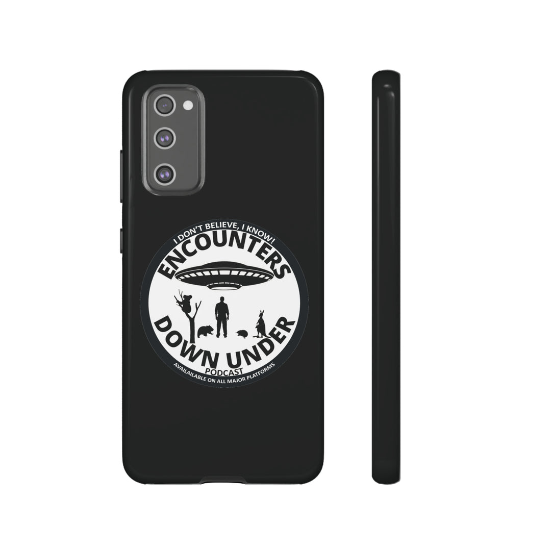 Encounters Down Under Podcast Tough Cases - Protect Your Tech with Podcast Swag Phone Case Samsung Galaxy S20 FE Glossy 