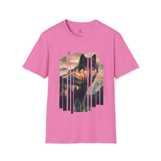 Wolf Nature-Inspired T-Shirt T-Shirt Printify Azalea S