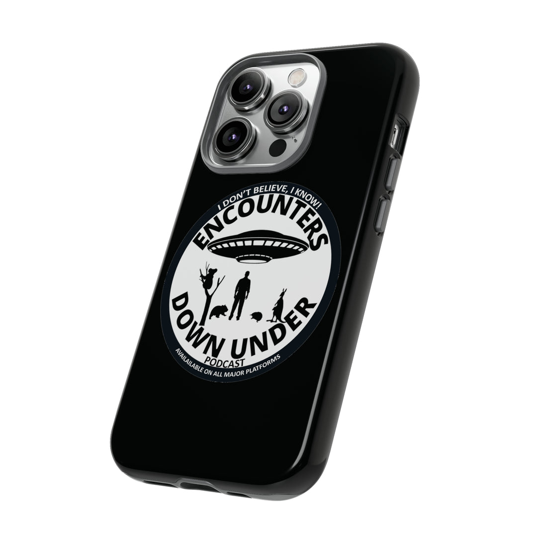 Encounters Down Under Podcast Tough Cases - Protect Your Tech with Podcast Swag Phone Case   