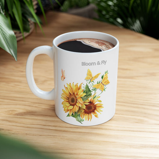 Sunflower Mug Mug Printify