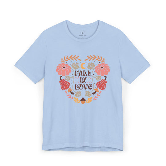 Fall in Love: Autumn Boho T-Shirt