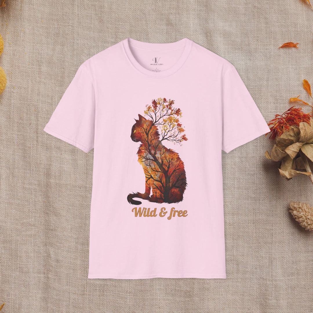 Wild & Free: Feline Fall T-Shirt