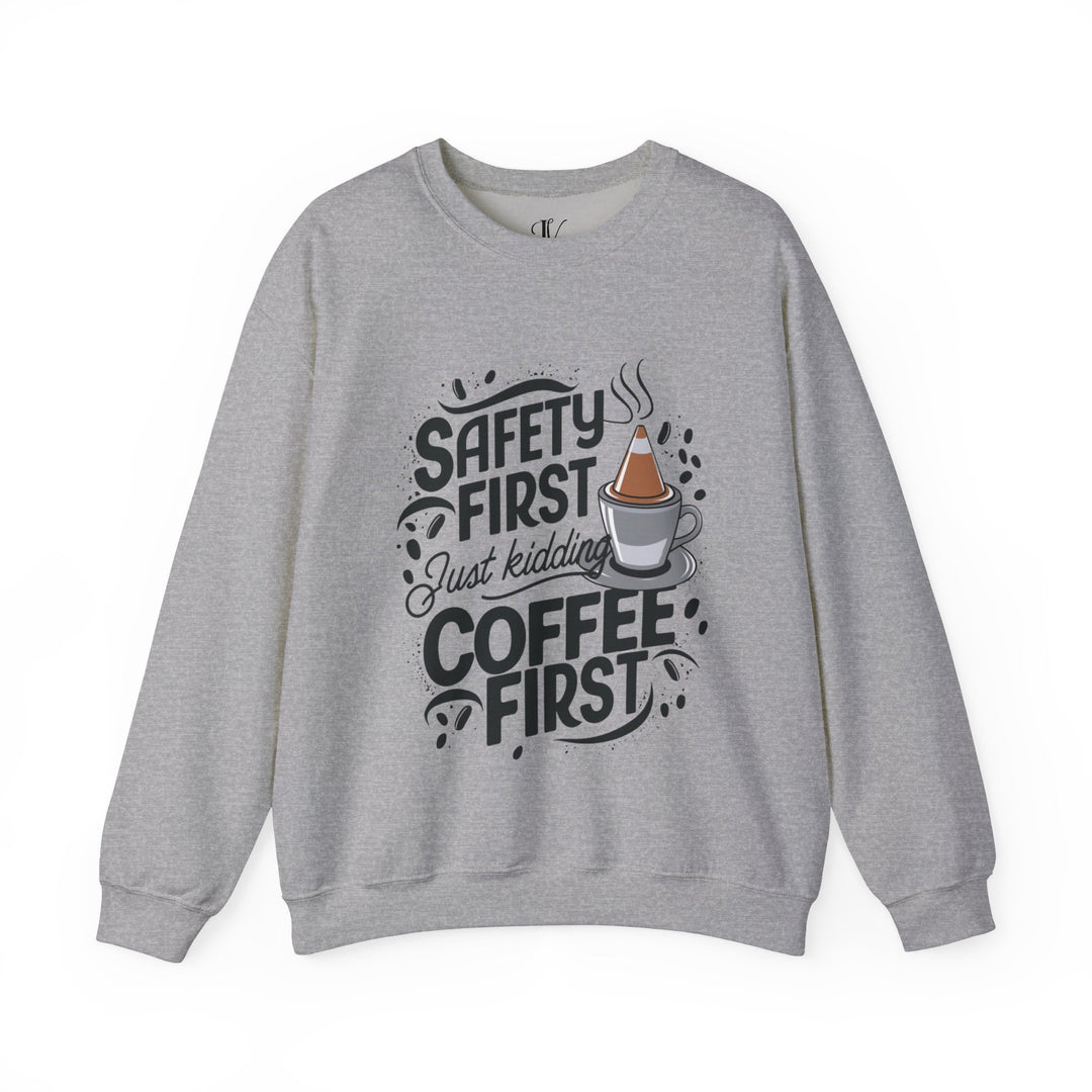 Coffee First Unisex Sweatshirt