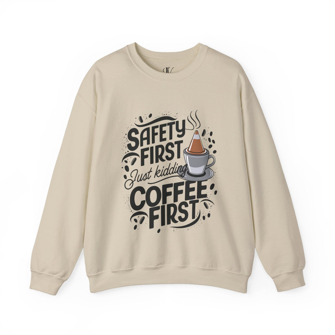 Coffee First Unisex Sweatshirt