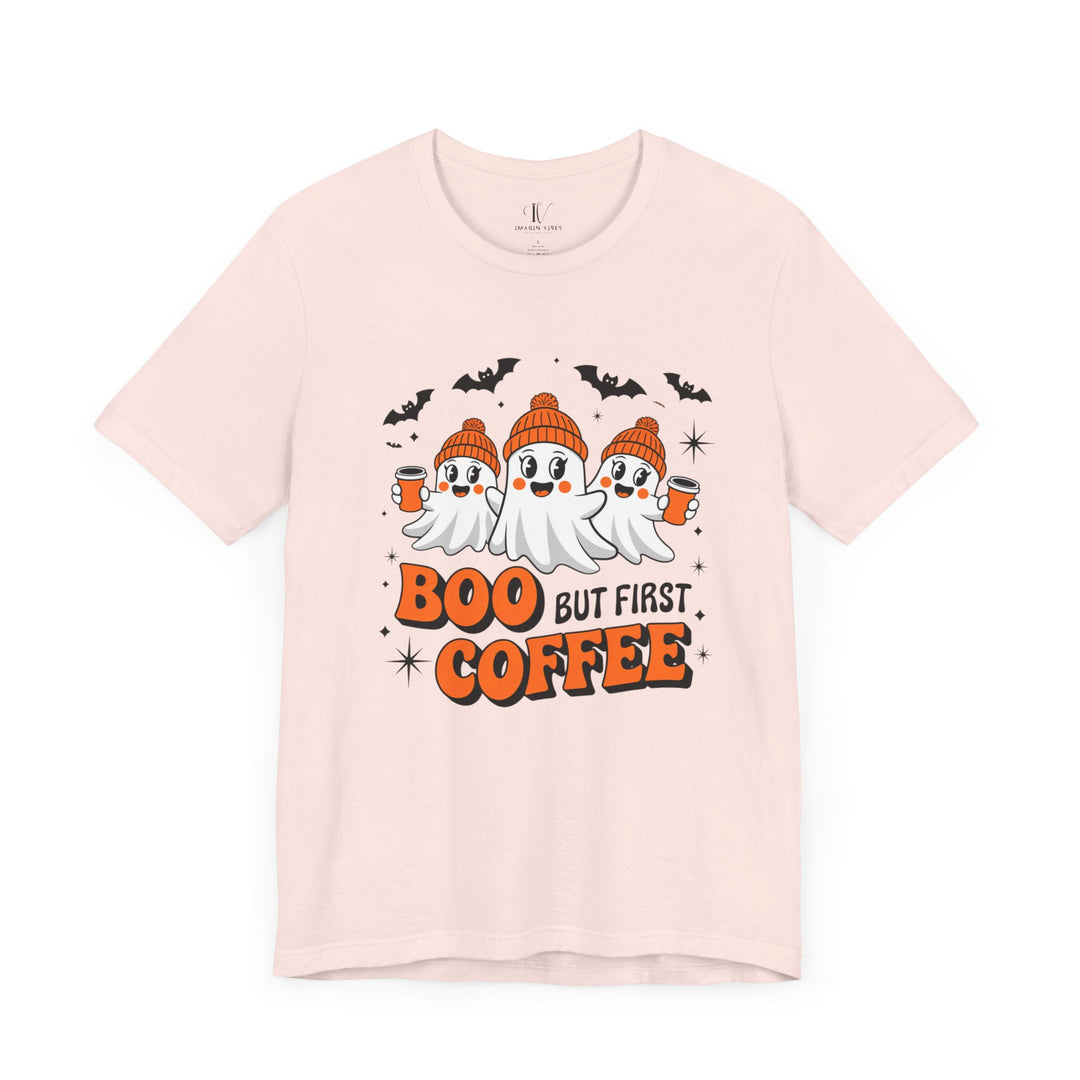 Halloween Tee - Boo but First Coffee