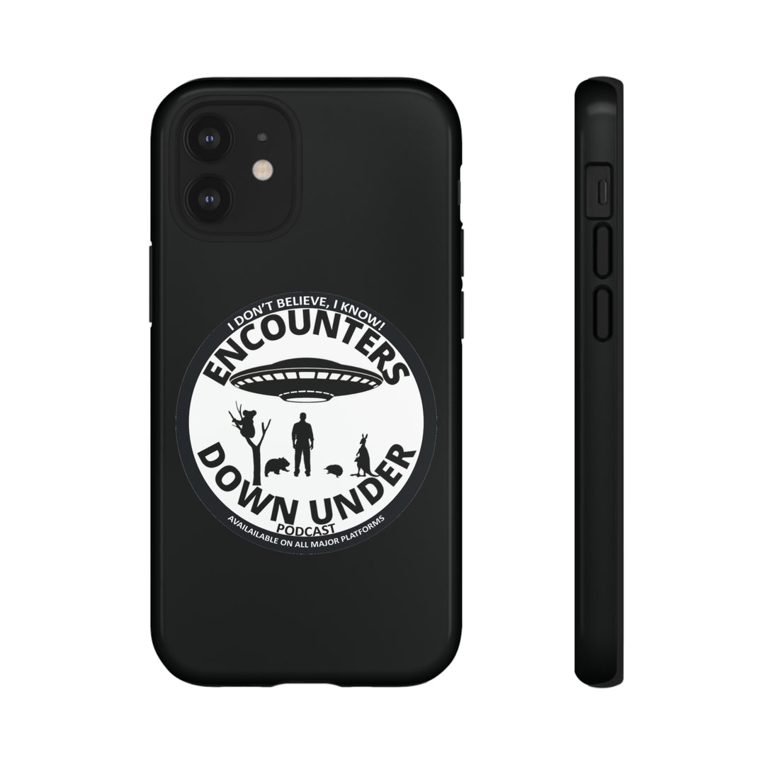 Encounters Down Under Podcast Tough Cases - Protect Your Tech with Podcast Swag Phone Case iPhone 12 Mini Glossy 