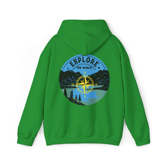 "Explore the World" Adventure Hoodie Hoodie Printify