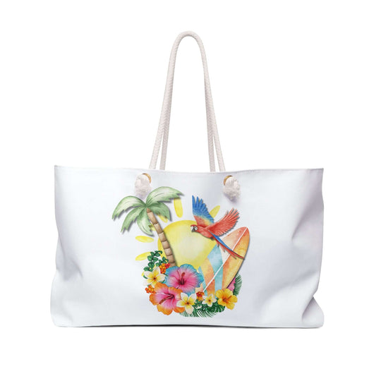 Weekender Beach Bag - Tropical Paradise Bags Printify 24" × 13"