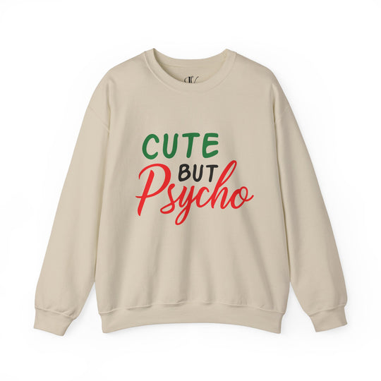 Holiday Cheer Cute But Psycho Sweatshirt