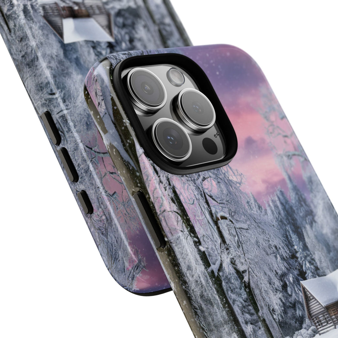 Phone Case - Winter Cabin Phone Case Printify iPhone 16 Pro Max Glossy