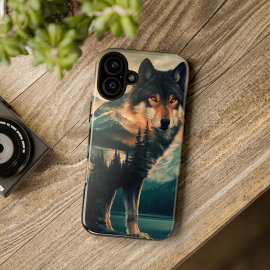 Wolf Tough Cases - Majestic Nature Landscape Phone Case Printify