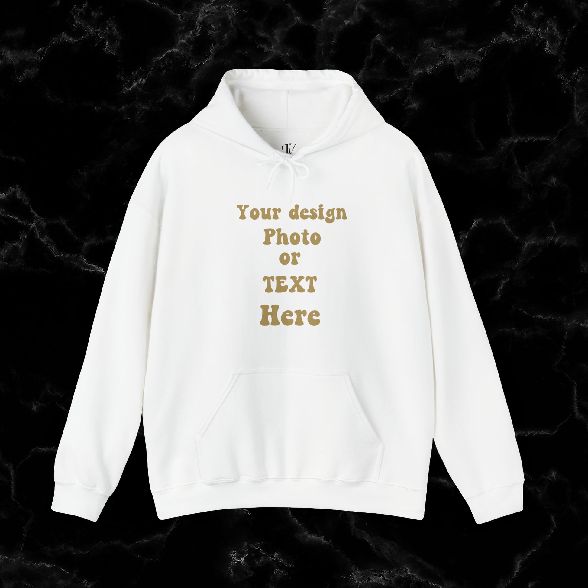 Cozy Personalization: Custom Hoodie - Your Cozy Canvas Personalized for Ultimate Comfort - Wrap Yourself in Unmatched Warmth with a Hoodie Tailored Just for You Hoodie White S 