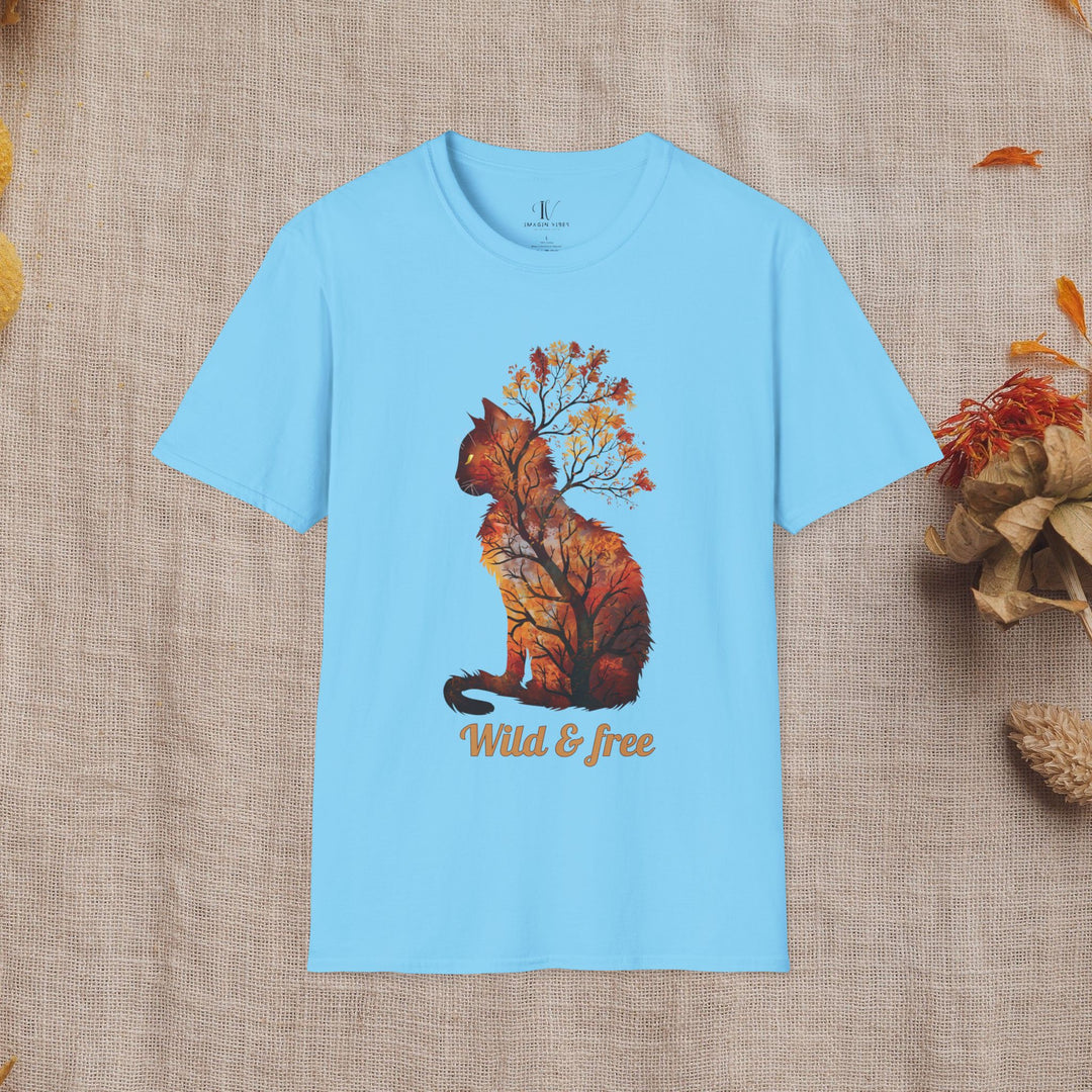 Wild & Free: Feline Fall T-Shirt