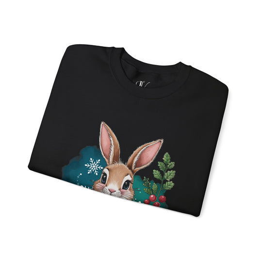 Holiday Bunny Crewneck Sweatshirt