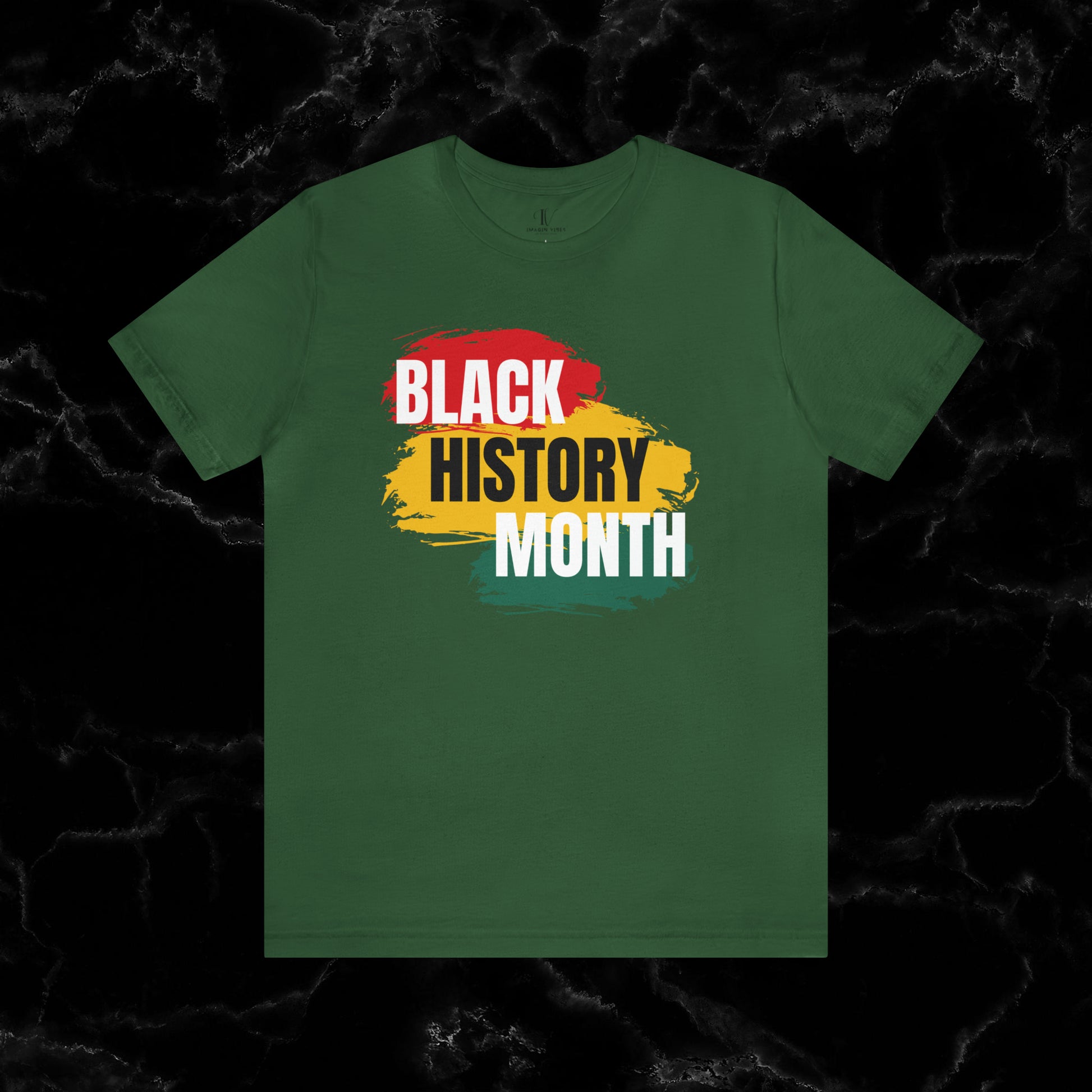 Trendy Black History Month Shirts Celebrating African American Pride and Heritage T-Shirt Evergreen XS 