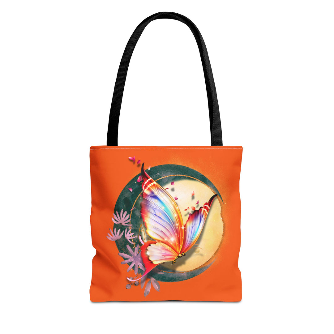 Butterfly Tote Bag - Nature-Inspired Bags Printify 13" × 13'' Black