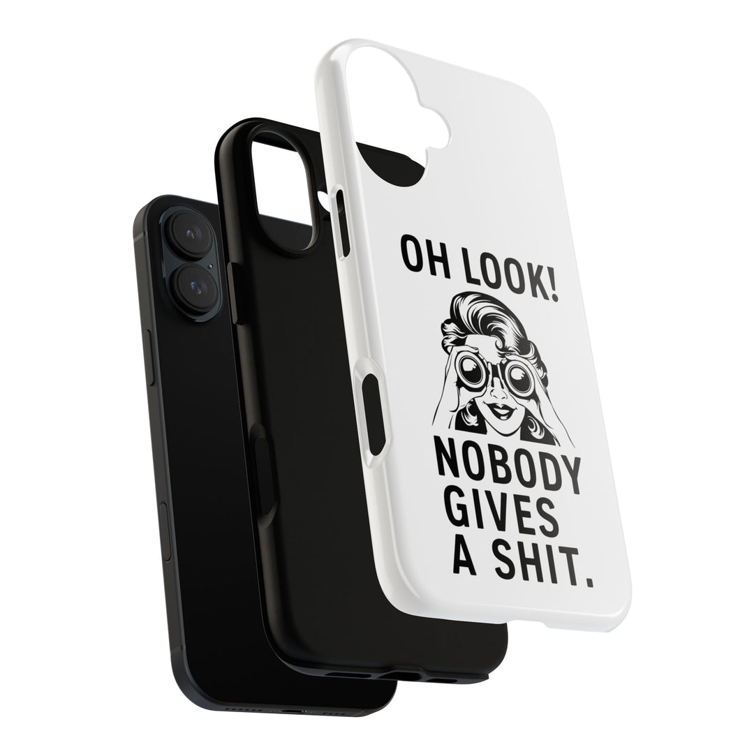 Phone Case - 'Oh Look Nobody Gives a Shit' Phone Case Printify