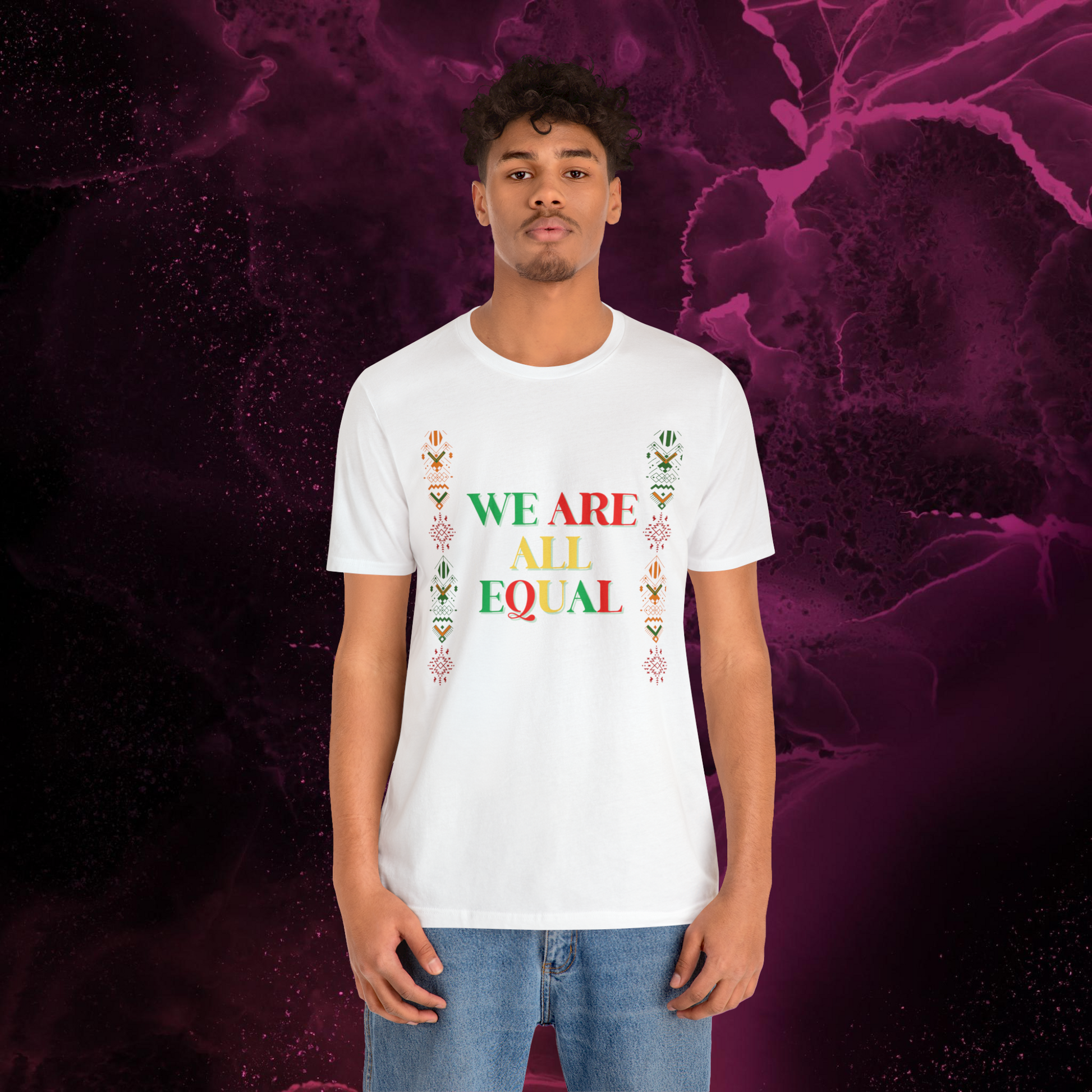 Trendy Black History Month Shirts Celebrating African American Pride and Heritage – We Are All Equal T-Shirt   