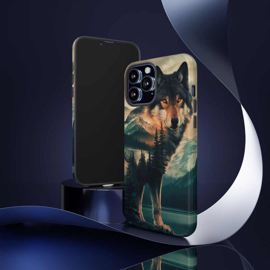 Wolf Tough Cases - Majestic Nature Landscape Phone Case Printify