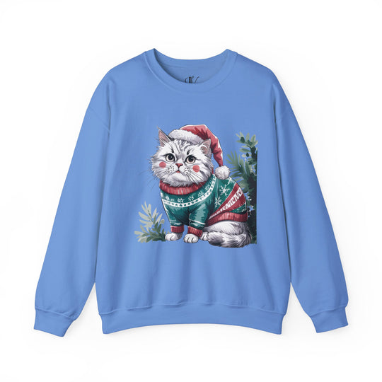 Cat Holiday Sweater Sweatshirt