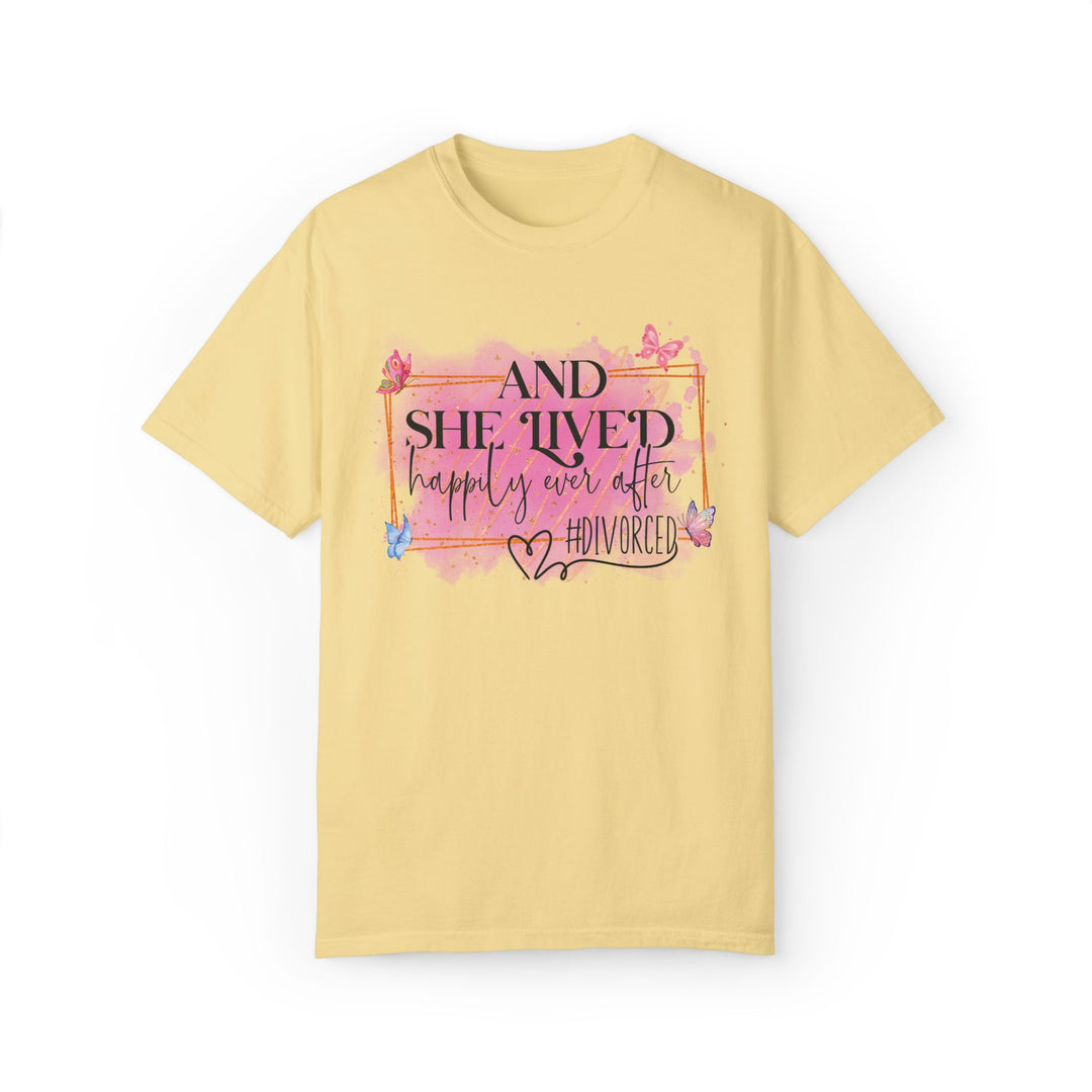 Empowering Divorcee T-shirt T-Shirt Printify Butter S