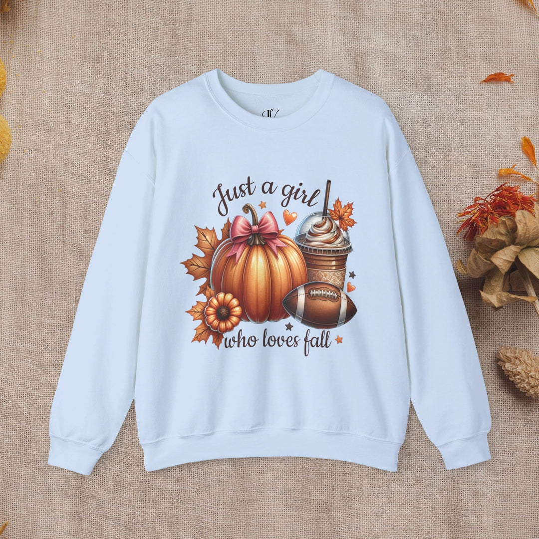 Just a Girl Who Loves Fall Sweatshirt