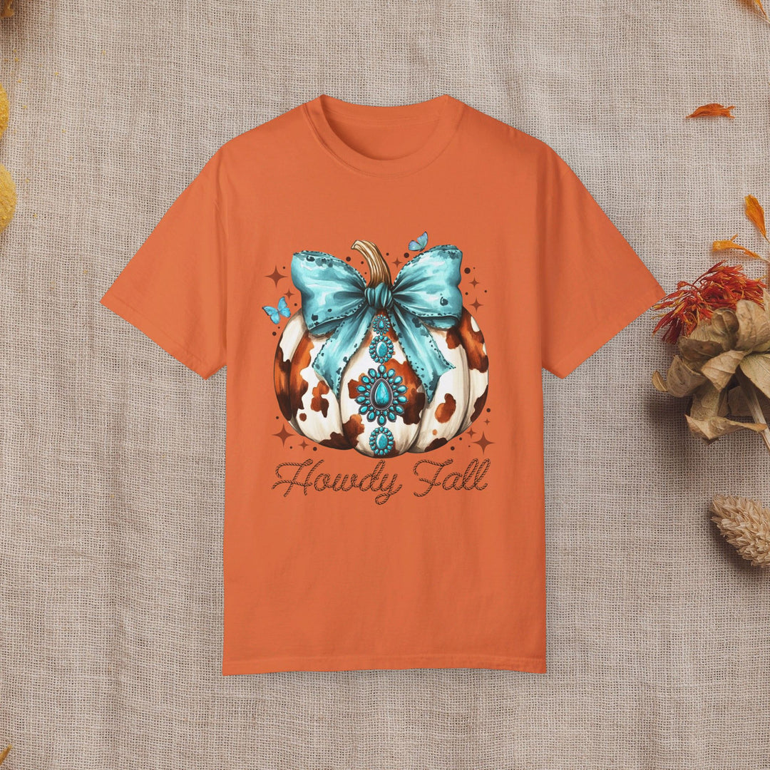 Howdy Fall: Western Pumpkin T-Shirt