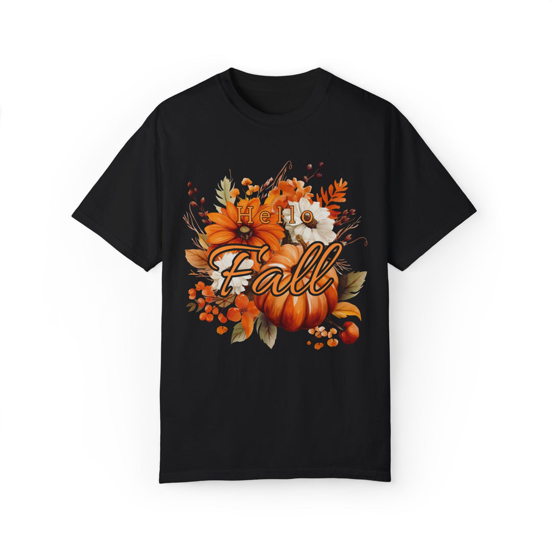 Hello Fall: Watercolor Pumpkin T-Shirt