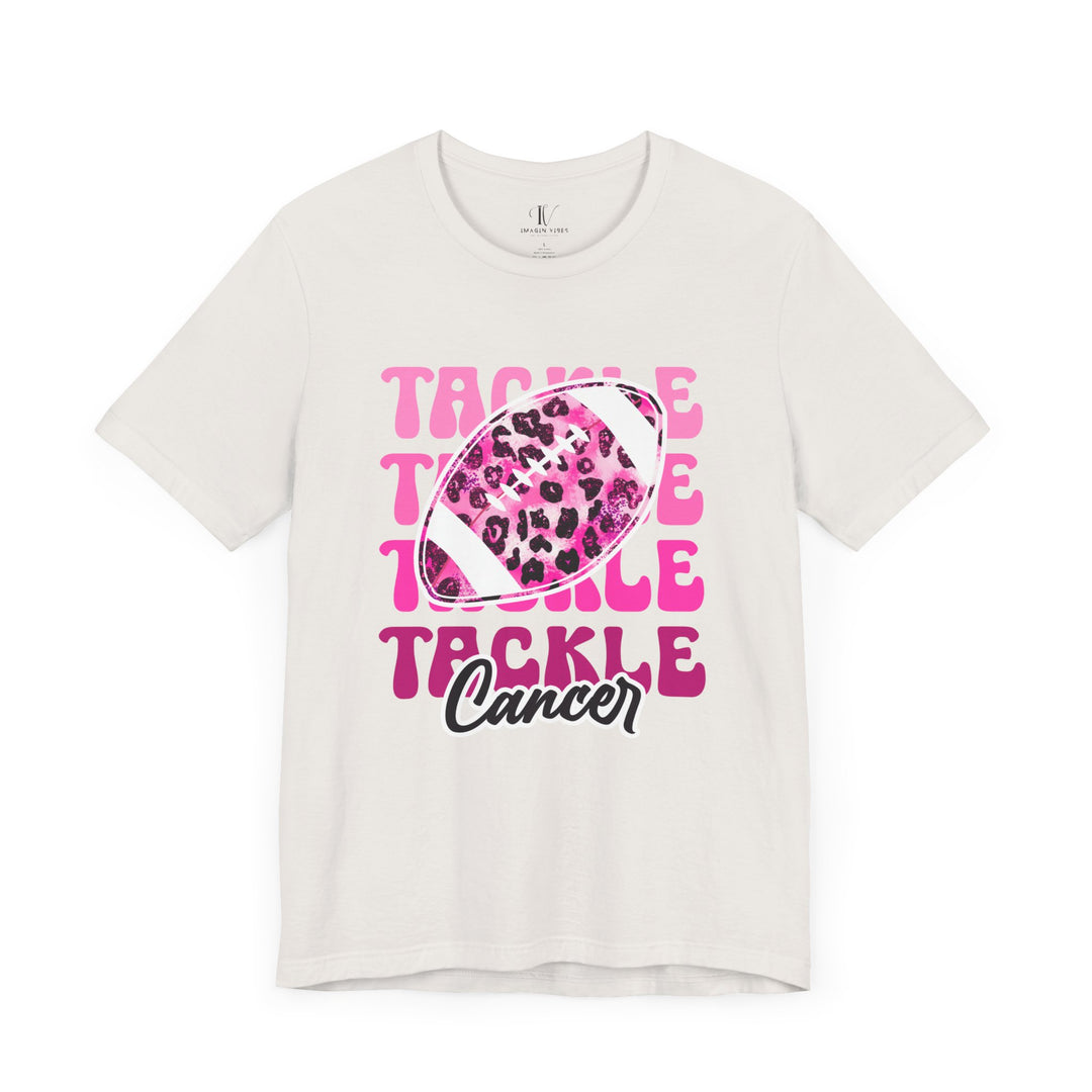 Tackle Breast Cancer Football T-Shirt