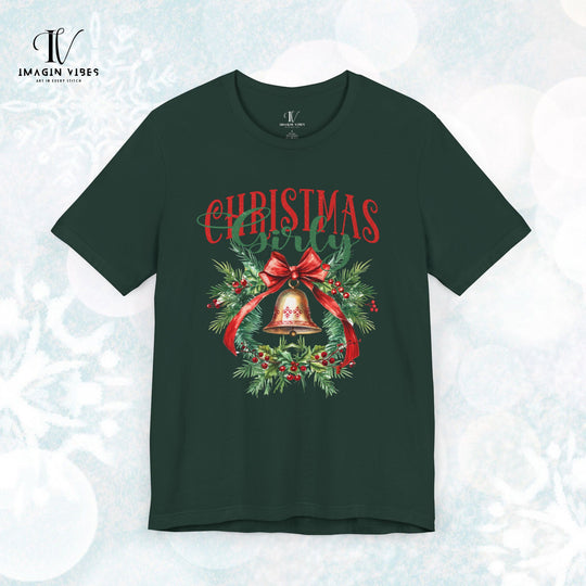 Christmas Girly Bow Tee