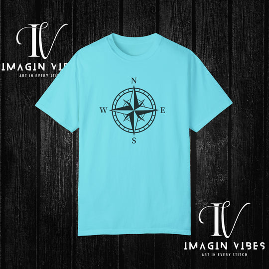 Imagin Vibes: Explore The World T-Shirt T-Shirt Lagoon Blue S 